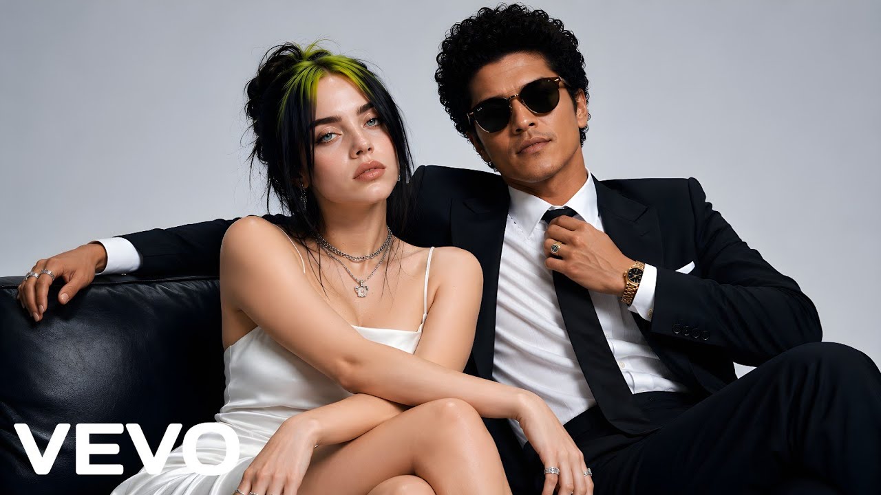 Bruno Mars & Billie Eilish - Let Me Wipe Your Tears Away ( Official Lyric Video )