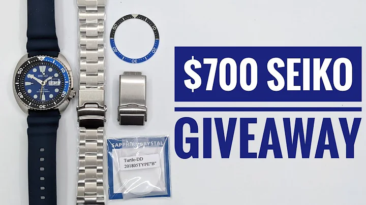Giveaway! Seiko plus all the goodies!