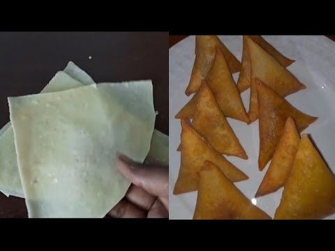 Jinsi Ya Kutengeneza Manda Na Kufunga Sambusa Kiurahisi Nyumbani