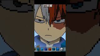 #build #minecraft #building #music #pixelart #video #subscribe. SHOTO TODOROKI