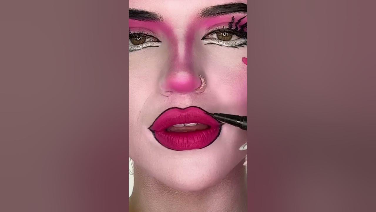 Draculaura makeup #monsterhigh Draculaura makeup #monsterhigh
