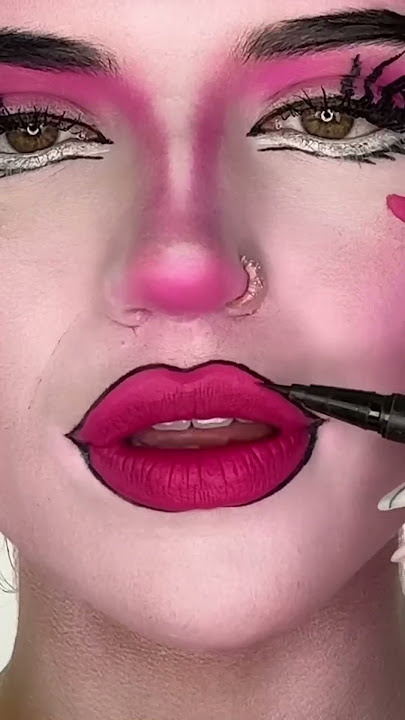 Draculaura makeup #monsterhigh