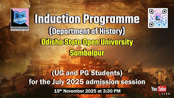 Induction Programme_OSOU (Department of History) on 19.11.2025