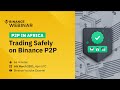 P2P in Africa - Trading safely on Binance P2P