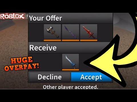 Crafting The Brand New Hearth Mythic New Christmas Knife Roblox - huge mythic ice ancient trade roblox assassins huge trade youtube
