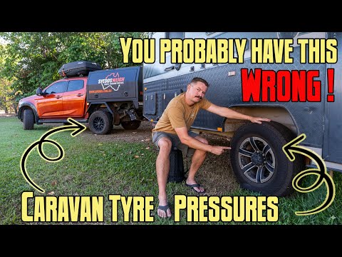 Tyre pressures for caravanning explained