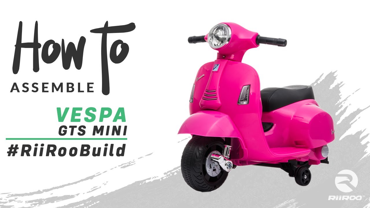 6v vespa pink