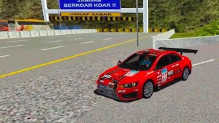 Mitsubishi Lancer Evolution X Mod | Bus Simulator Indonesia Gameplay @Ajneogaming