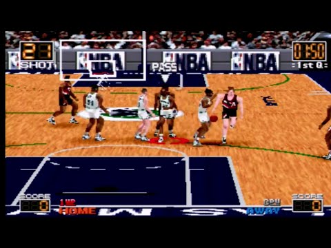 NBA In The Zone -- Gameplay (PS1)