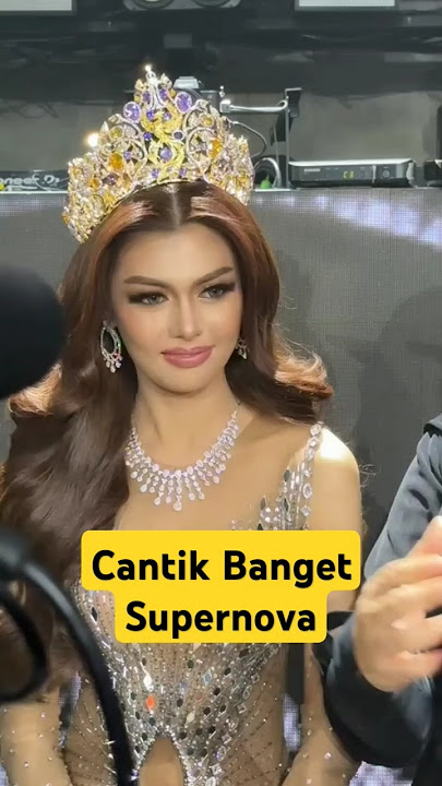 Cantik bgt we..mahkota dan gaun seolah menyatu dgn supernova #pageant #missgrandinternational2024