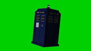 Flight Control TARDIS Greenscreen