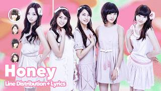 KARA - Honey (Line Distribution + Lyrics Karaoke) PATREON REQUESTED