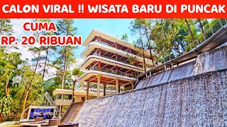 HEHA WATERFALL PUNCAK BOGOR VIRAL‼️ Wisata Air Terjun Buatan Terbesar Di Indonesia