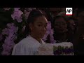 Aretha Franklin’s sorority sisters pay tribute to her