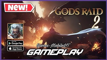 Gods Raid team battle RPG Gameplay/Part 2 (Android/IPhone) #gamesmobile #godsraidteambattlerpg