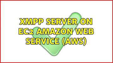 XMPP Server on EC2 Amazon Web Service (AWS)