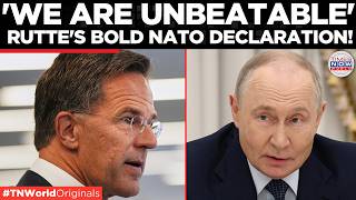 UKRAINE SUPPORT: Rutte Says Response To Russia's Reckless Actions Is Even More Aid For Kyiv