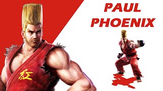 Paul Phoenix Burning Fist Unblockable Evolution Tekken (1994 - 2023) @ 1440p QHD 🔔