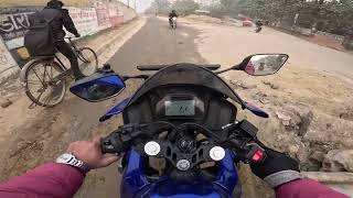 अयोध्या से घर आते हुए क्या हो गया || R15V4 rider ||@Irregularrider