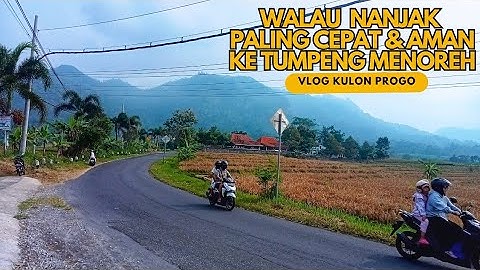 INILAH RUTE PALING DEKAT & AMAN DARI JOGJA KE TUMPENG MENOREH  KEBUN TEH NGLINGGO TRITIS KULON PROGO