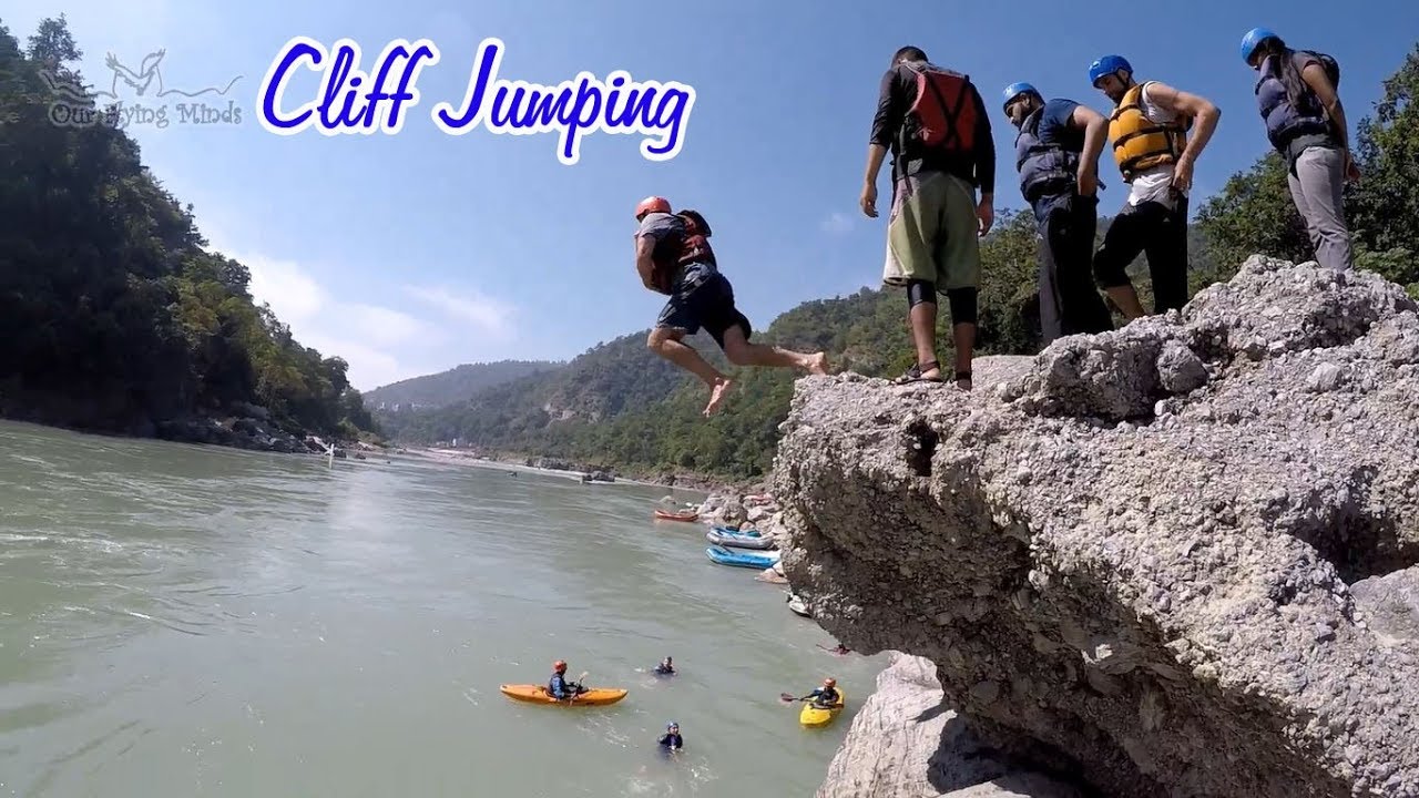 Cliff Jumping in Rishikesh YouTube
