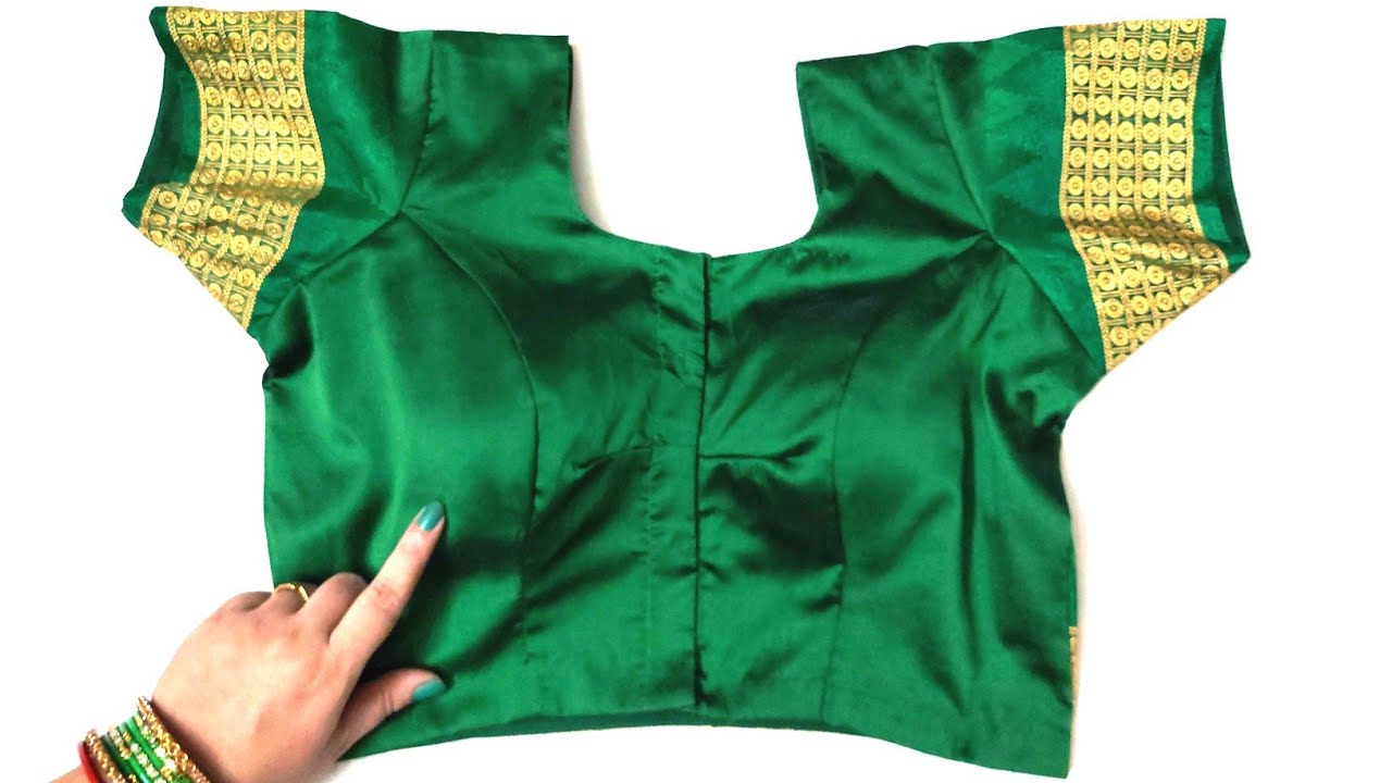 34 Size Princess Cut Blouse Cutting And stitching | Princess Cut Blouse Design | Jayashree Creation|