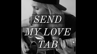 Adele - "Send My Love" Guitar Intro with FREE TAB