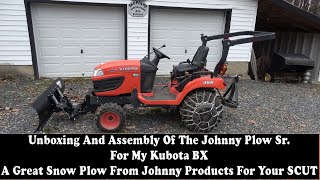 Johnny Plow Sr. Unboxing And Assembly. This Great Snow Plow  From Johnny Products Fits Most SCUTs!
