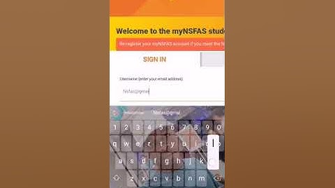 How to unlock you NSFAS account