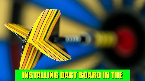 Dart Board is going on the Wall: A How-To Video for the dart World Darts Championship #allniteluke