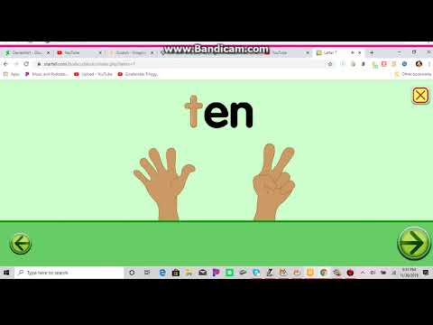 Starfall ABC Blocks Alphabet Letter T Sounds