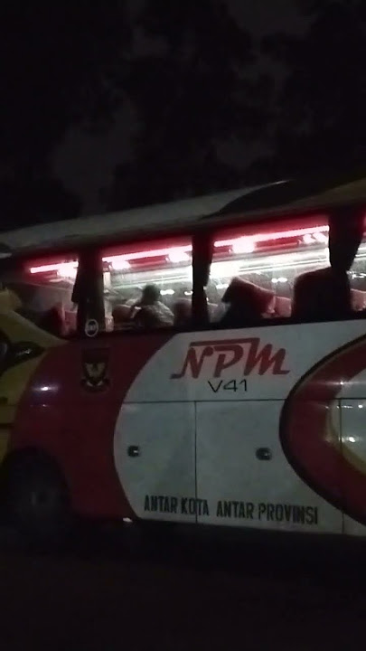 telolet basuri bus npm v41 dengan julukan khanzanah