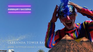 Анимационная программа клоун шоу в отеле Labranda Tower Bay 4*, Шарм-эль-Шейх, Египет.