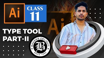 Adobe Illustrator Complete Tutorials in Hindi - Class 11 - Type Tool - Part-2