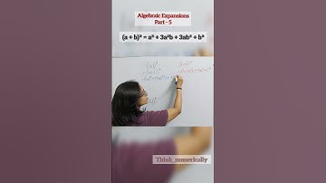 Algebraic Expansions #maths #shorts #thinknumerically