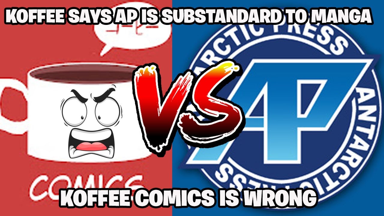 KOFFEE COMICS BLAMES ANTARCTIC PRESS FOR SUBSTANDARD MANGA PUBLISHING PRACTICES
