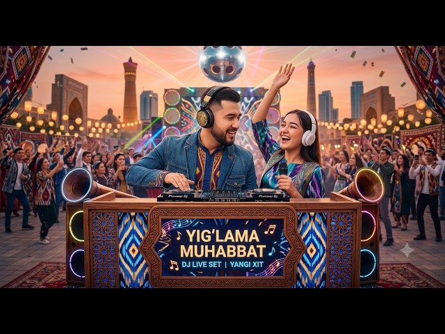 YIG'LAMA MUHABBAT — Yangi Raqsbob Xit! 🔥 (Sho'x Party Mix)