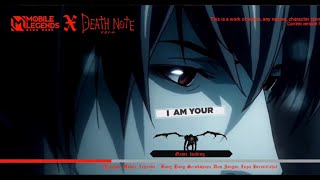 LOADING SCREEN MLBB X DEATH NOTE [LIGHT YAGAMI & L ]