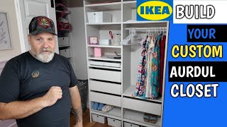 Famous IKEA Aurdal CLOSET system is BUDGET-friendly and DIY-friendly Wealth