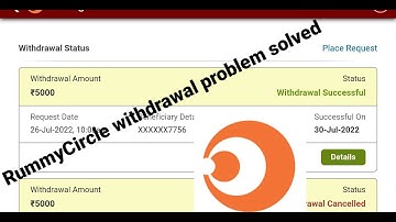 RummyCircle withdrawal problem.