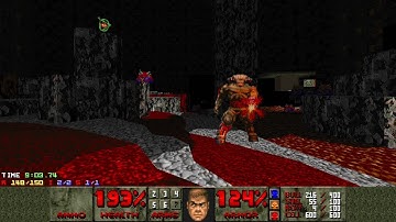 Doom - Ultimate Doom "In Name Only" (E4M6: Against Thee Wickedly): UV-Max (Map Author: SteveD)