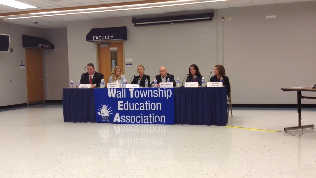 Meet the Candidates Wall Twp. BOE Election (10/24/16) YouTube