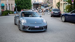 Porsche 991.2 GT3  LOUD Accelerations & Driving in Monaco !