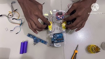 Line following robot using IR sensor (5 array).