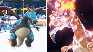 Pokemon Scarlet & Violet - Clone Charizard Terastallize & Shiny Form