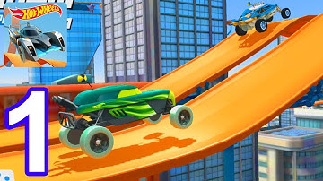 Hot Wheels: Race Off - Gameplay Walkthrough Part 1 - Level 1 (iOS, Android)