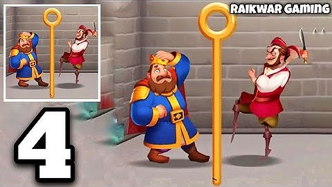 Royal Pin -  King Adventure Pull The Pin Gameplay Walkthrough Part 4