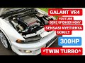 SENSASI NYETIR MITSUBISHI GALANT VR4 TWIN TURBO 300HP TORSI NYA GALAK!