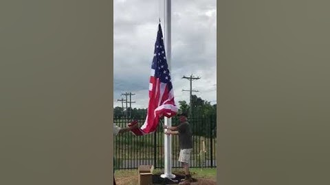 NOVEC 45’ ESR Flagpoles