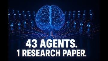 43 AI Agents Wrote My PHD Research Paper